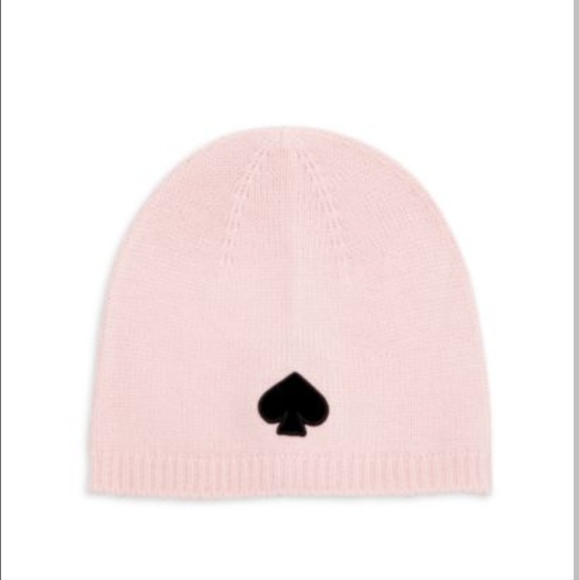 Kate Spade English Rose Flocked Spade Beanie New in Kate Spade Gift Box ❤️ - Picture 5 of 6